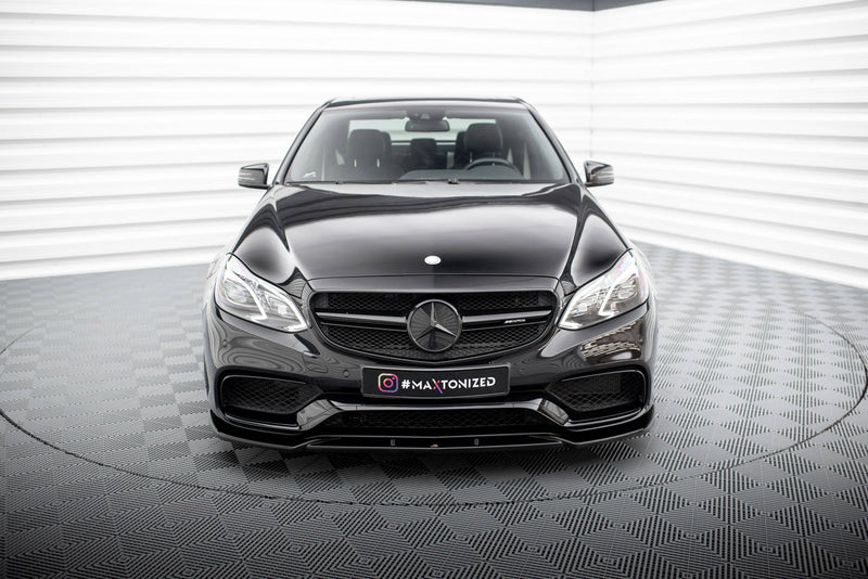 Maxton Design Front Diffuser for Mercedes-Benz E63 AMG Sedan W212 Facelift