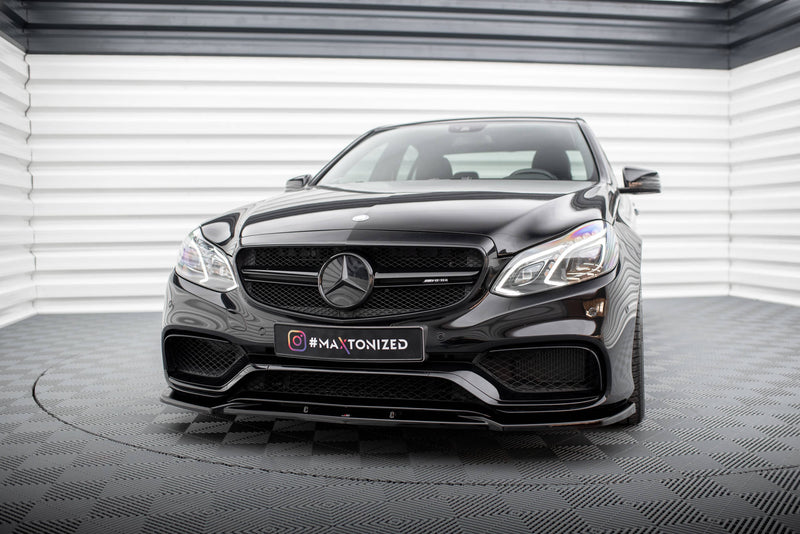 Maxton Design Front Diffuser for Mercedes-Benz E63 AMG Sedan W212 Facelift