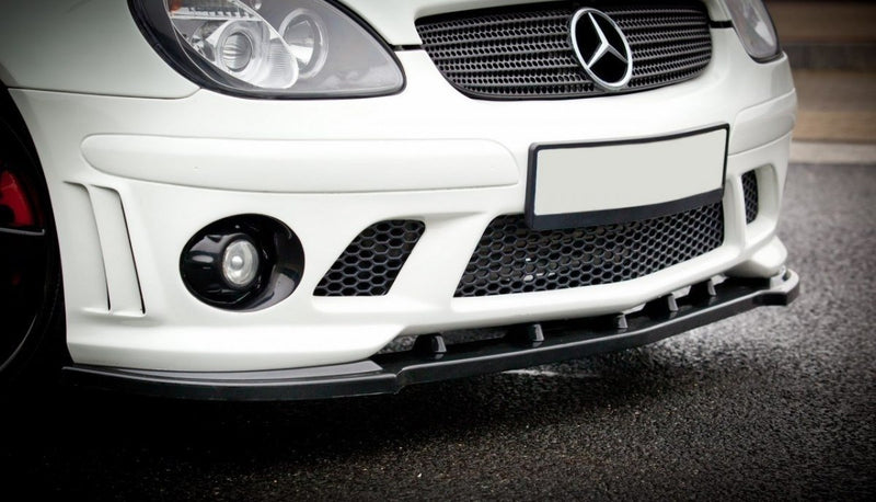 Maxton Design Front Diffuser Mercedes SLK R170 for AMG 204 Bumper