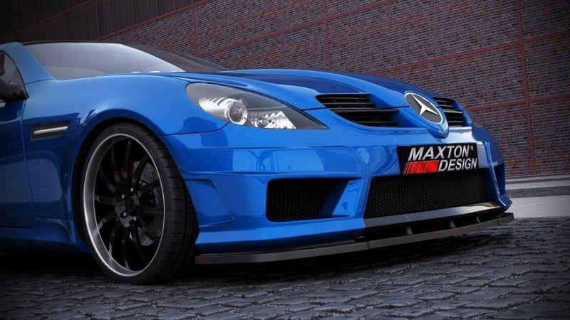 Maxton Design Front Diffuser Mercedes SLK R171 (for ME-SLK-R171-AMG172-F1)