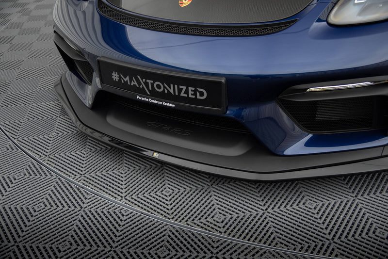 Maxton Design Front Diffusor Porsche 718 Cayman GT4 RS 982c