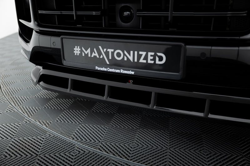 Maxton Design Front Diffusor Porsche Cayenne SUV / Coupe Mk3 Facelift
