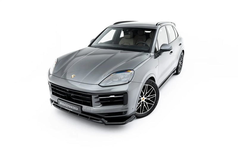 Maxton Design Front Diffusor Porsche Cayenne SUV / Coupe Mk3 Facelift