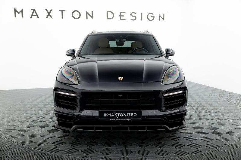 Maxton Design Front Diffuser for Porsche Cayenne Sport Design Mk3