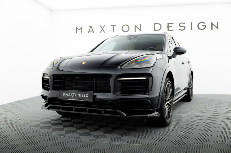 Maxton Design Front Diffuser for Porsche Cayenne Sport Design Mk3