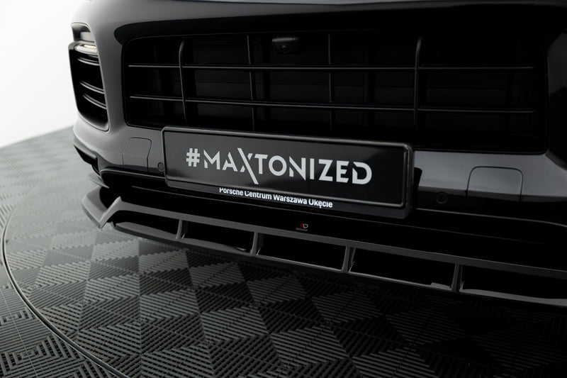 Maxton Design Front Diffuser for Porsche Cayenne Sport Design Mk3