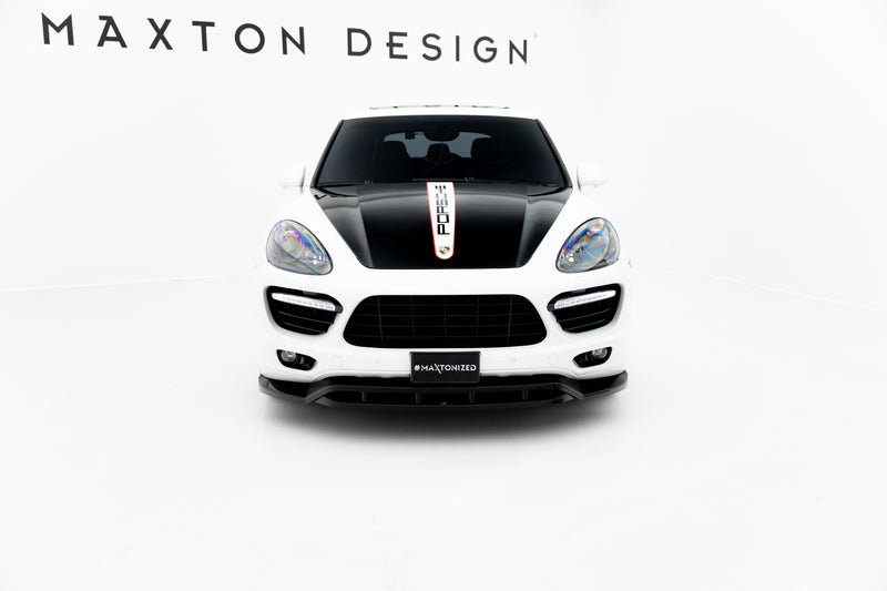 Maxton Design Front Diffusor Porsche Cayenne Turbo / Standard Mk2