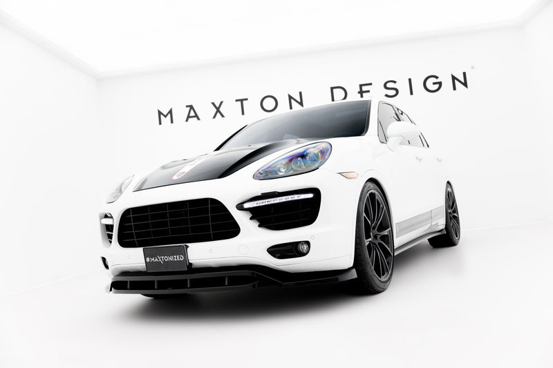 Maxton Design Front Diffusor Porsche Cayenne Turbo / Standard Mk2