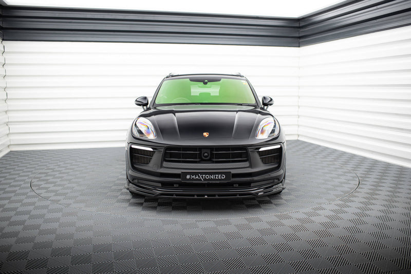 Maxton Design Front Diffusor Porsche Macan GTS Mk1 Facelift 2