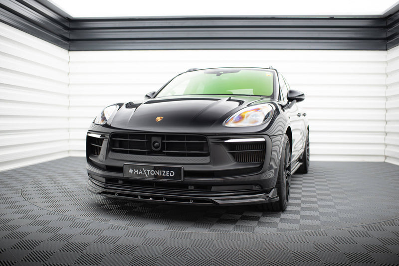 Maxton Design Front Diffusor Porsche Macan GTS Mk1 Facelift 2