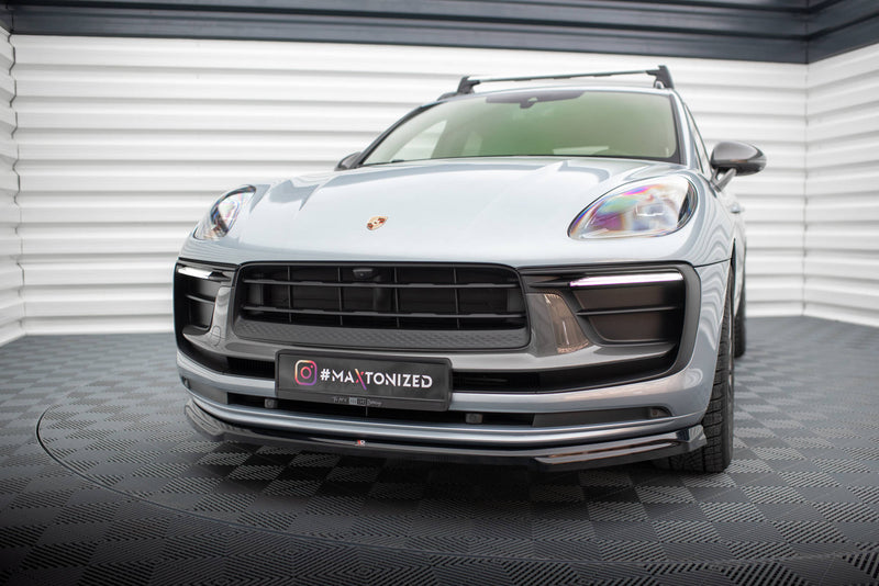 Maxton Design Front Diffuser Porsche Macan Mk1 Facelift 2