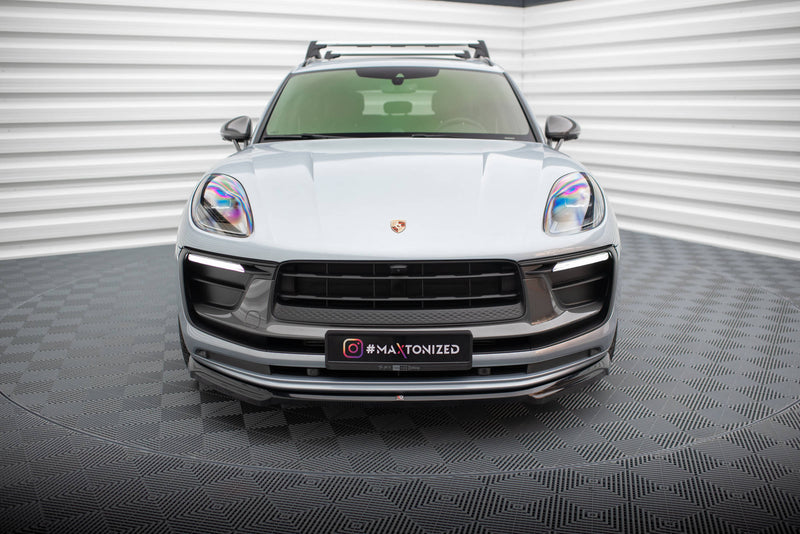 Maxton Design Front Diffuser Porsche Macan Mk1 Facelift 2