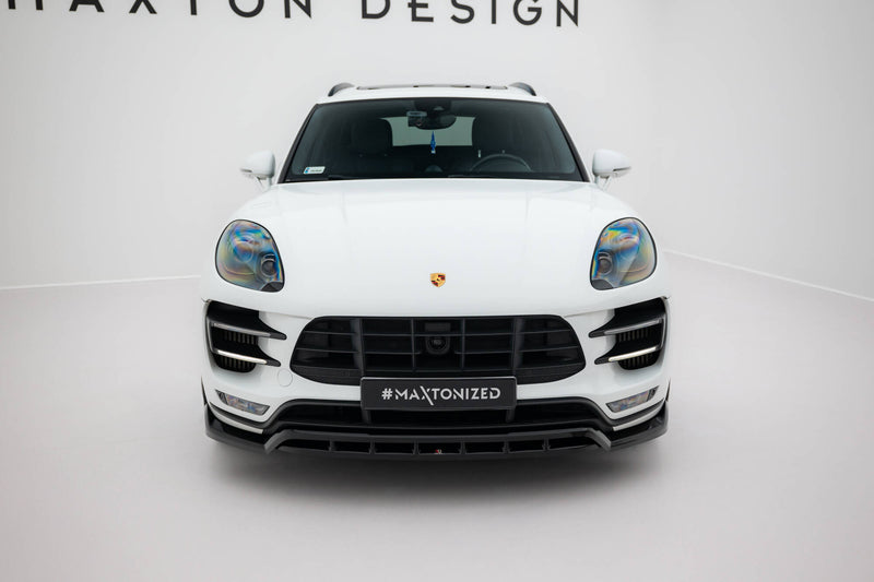 Maxton Design Front Diffusor Porsche Macan Turbo Mk1