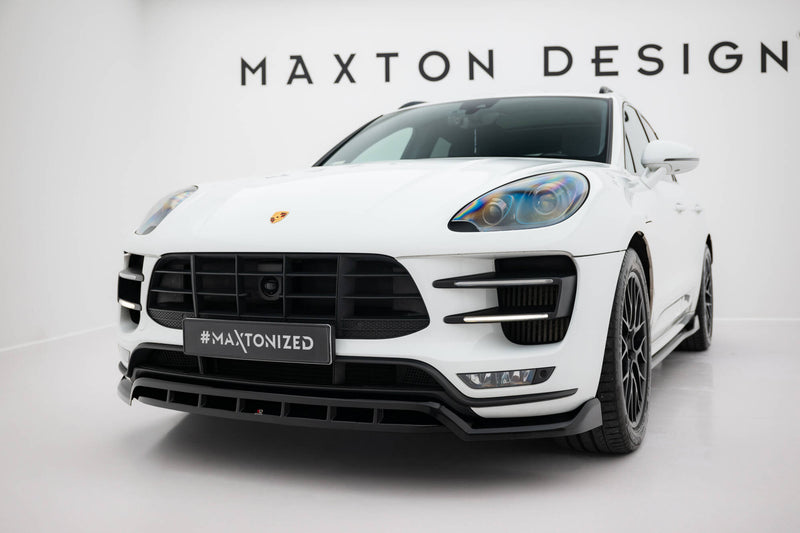 Maxton Design Front Diffusor Porsche Macan Turbo Mk1