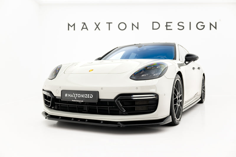 Maxton Design Front Diffusor Porsche Panamera GTS Sport Turismo 971 Facelift