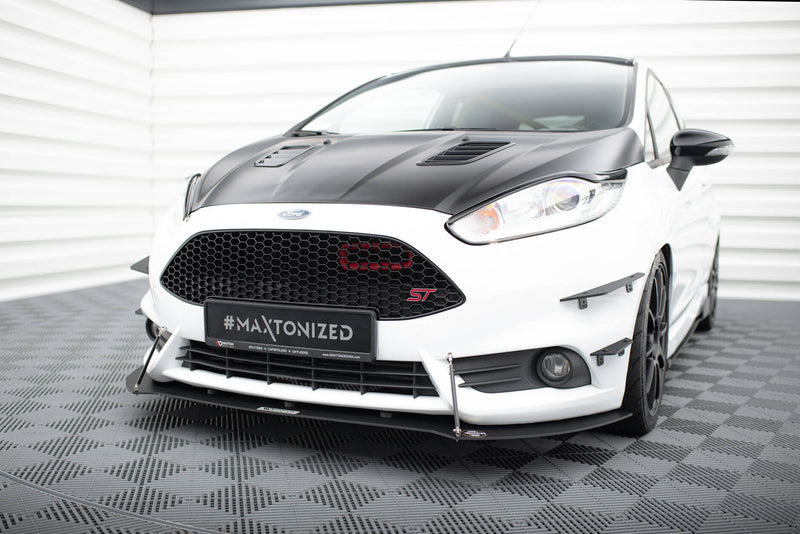 Maxton Design Front Sport Diffuser V.1 Ford Fiesta ST Mk7 FL