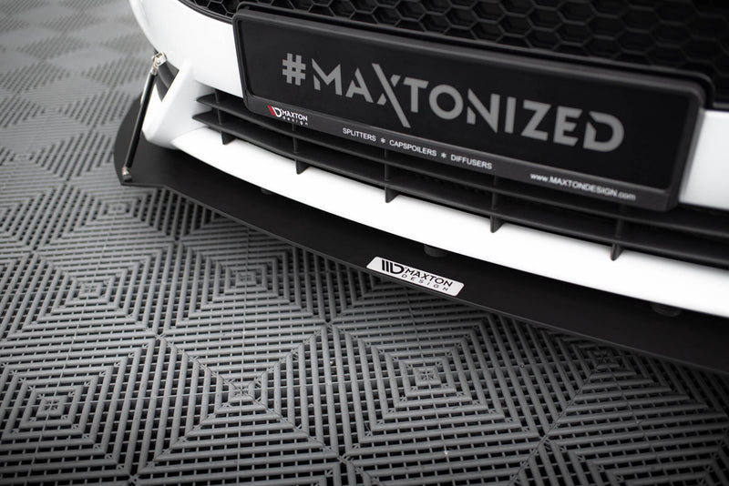 Maxton Design Front Sport Diffuser V.1 Ford Fiesta ST Mk7 FL
