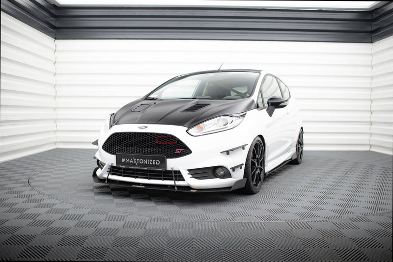 Maxton Design Front Sport Diffuser V.2 Ford Fiesta ST Mk7 FL