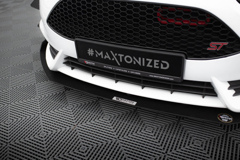 Maxton Design Front Sport Diffusor V.3 Ford Fiesta ST Mk7 FL