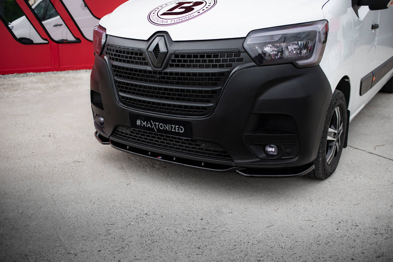 Maxton Design Front Diffuser for Renault Master Mk3 Facelift