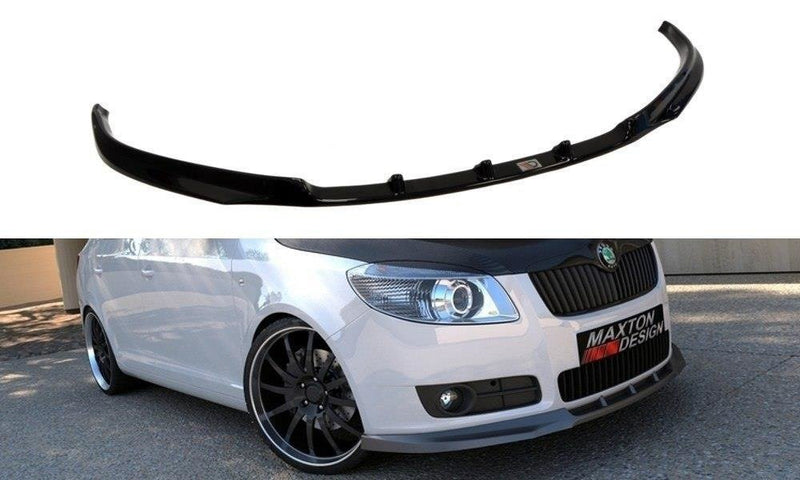 Maxton Design Front Diffuser Skoda Fabia Mk2