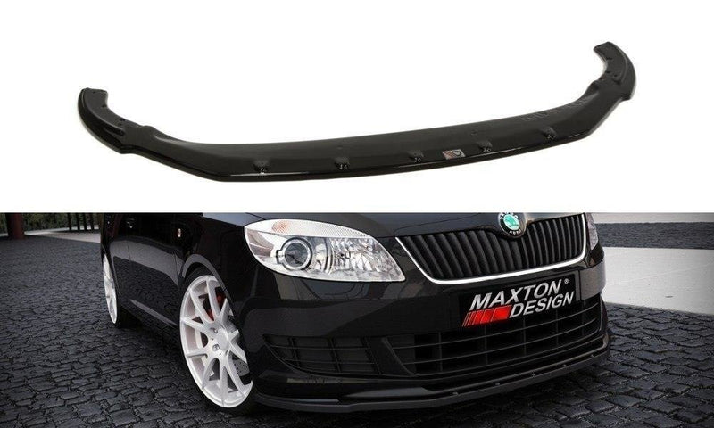 Maxton Design Front Diffuser Skoda Fabia Mk2 FL