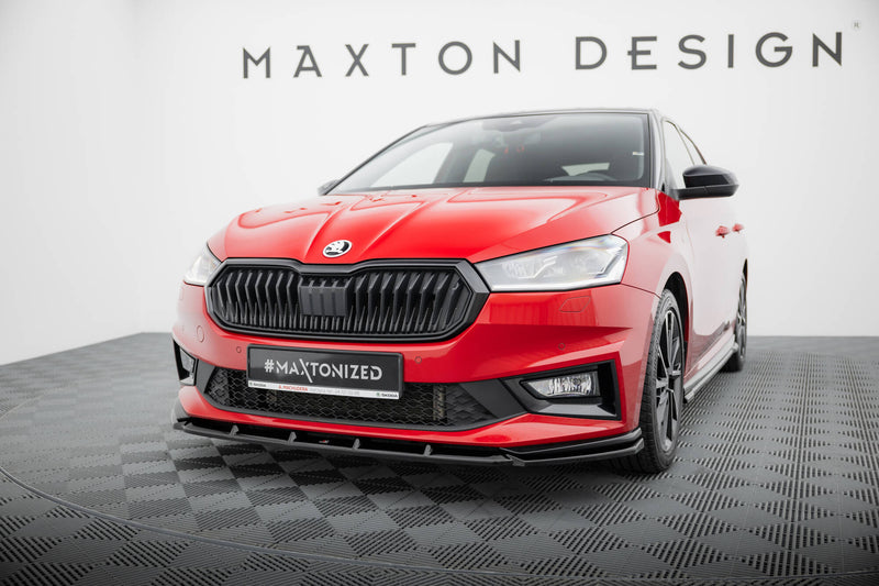 Maxton Design Front Diffusor  Skoda Fabia Monte Carlo Mk4