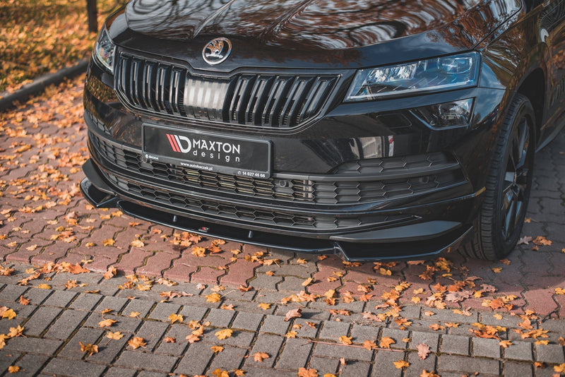 Maxton Design Front Diffuser Skoda Karoq Sportline