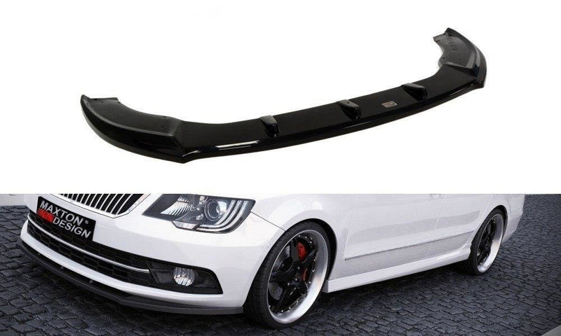Maxton Design Front Diffuser Skoda Superb Mk2 FL
