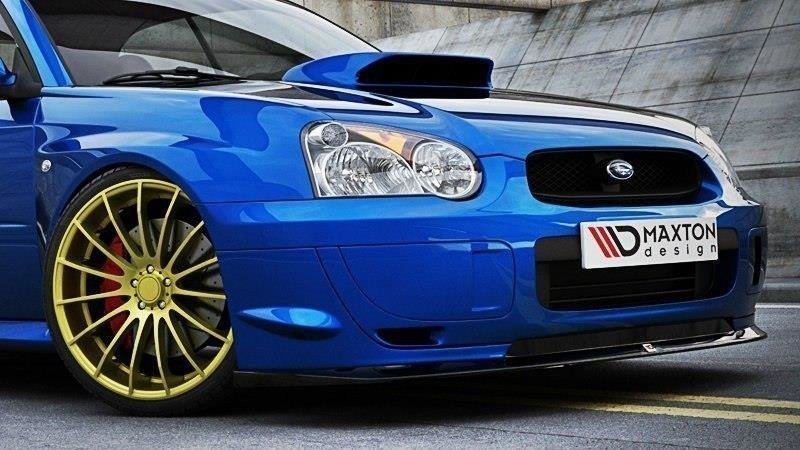Maxton Design Front Diffuser Subaru Impreza WRX STI (BLOBEYE)
