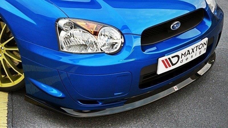 Maxton Design Front Diffuser Subaru Impreza WRX STI (BLOBEYE)