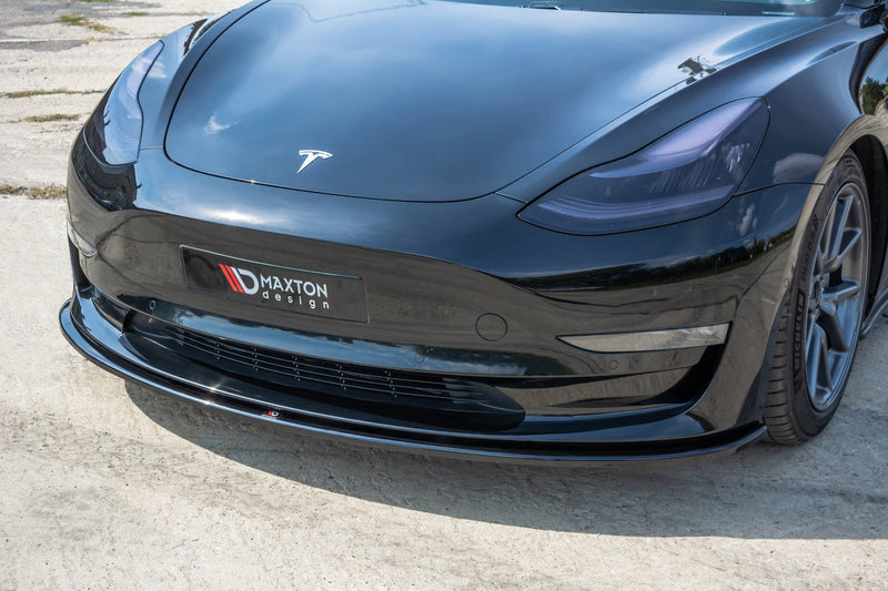 Maxton Design Splitter / Frontansatz Tesla Model 3