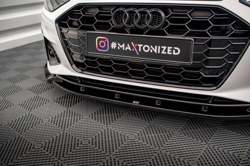 Maxton Design Front Diffusor V.1 Audi A4 S-Line / S4 B9 Facelift