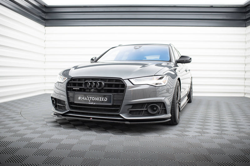 Maxton Design Front Diffusor V.1 Audi A6 / A6 C7 S-line/ S6 C7 Facelift