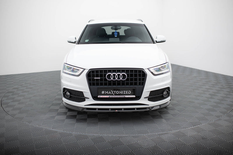 Maxton Design Front Diffuser V.1 Audi Q3 S-line 8U