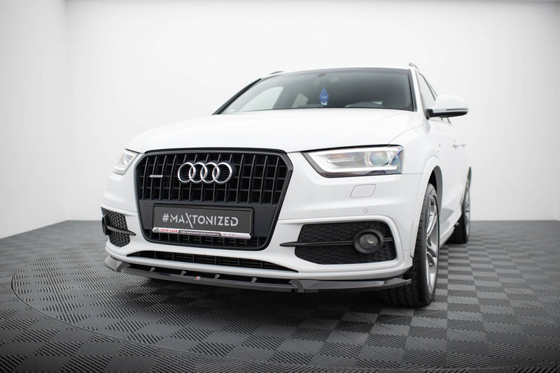 Maxton Design Front Diffuser V.1 Audi Q3 S-line 8U