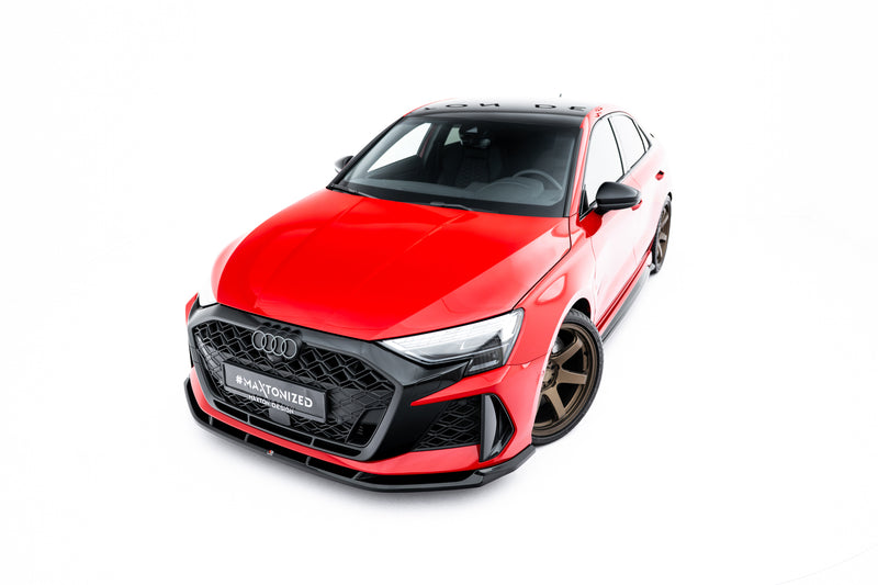 Maxton Design Front Diffuser V.1 Audi RS3 Sedan 8Y Facelift