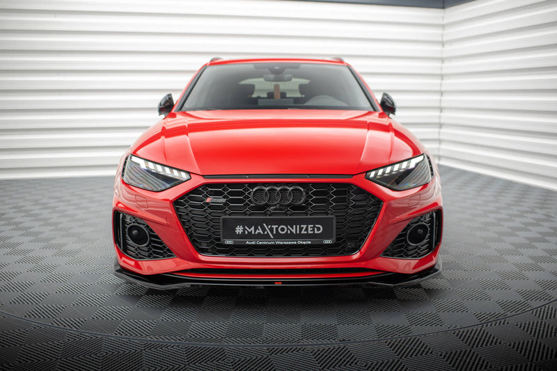 Maxton Design Front Diffuser V.1 Audi RS4 B9 Facelift