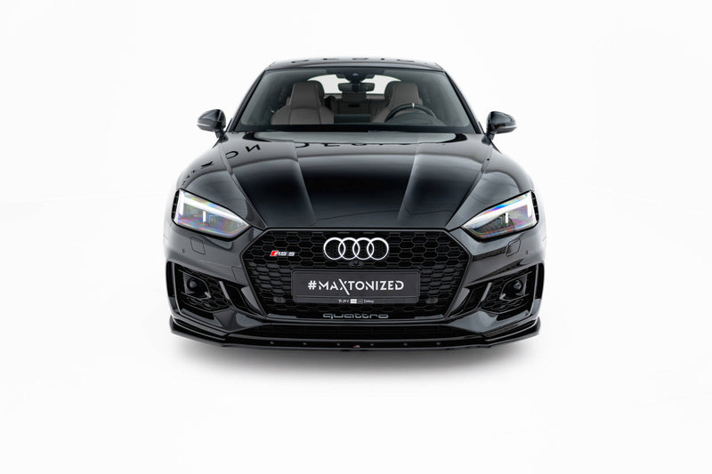 Maxton Design Front Diffuser V.1 Audi RS5 Coupe / Sportback F5