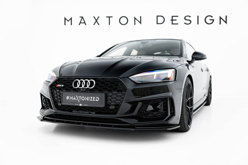 Maxton Design Front Diffuser V.1 Audi RS5 Coupe / Sportback F5