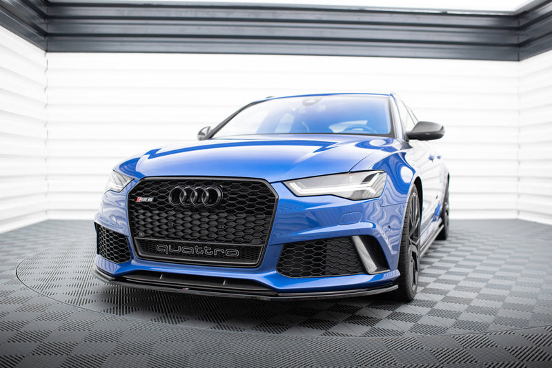 Maxton Design Front Diffusor V.1 Audi RS6 C7 / C7 Facelift