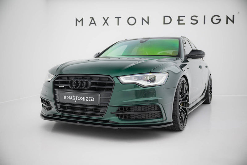 Maxton Design Front Diffusor V.1 Audi S6 / A6 S-Line C7