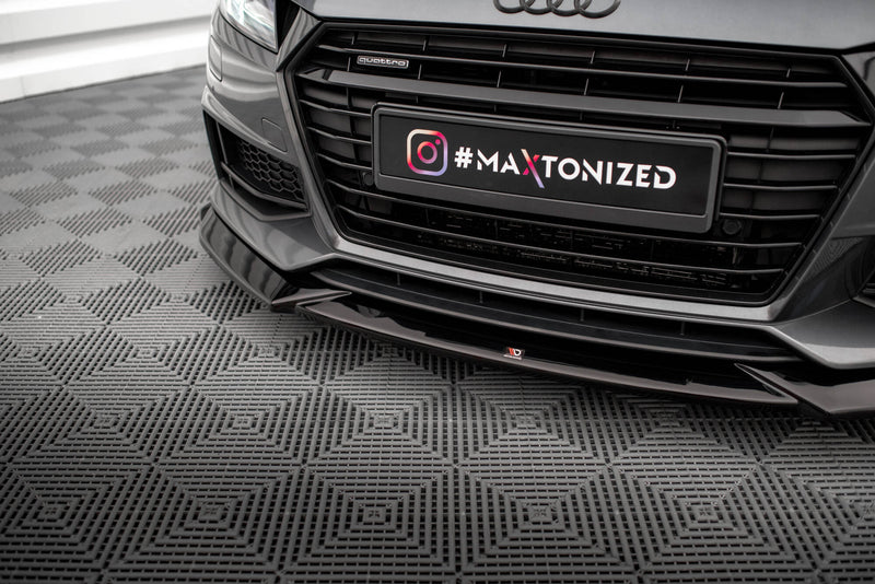 Maxton Design Front Diffuser V.1 Audi TT S / S-Line 8S