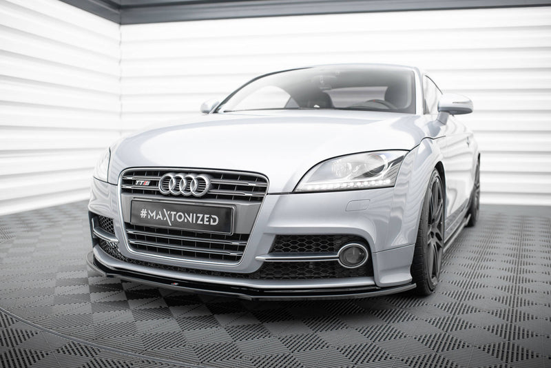 Maxton Design Front Diffuser V.1 Audi TT S / TT S-Line 8J Facelift