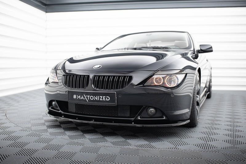 Maxton Design Front Diffuser V.1 BMW 6 Coupe E63 / Cabrio E64