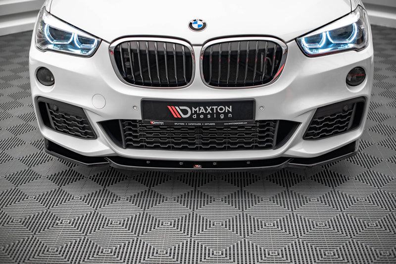 Maxton Design Front Diffuser V.1 BMW X1 M-Pack F48