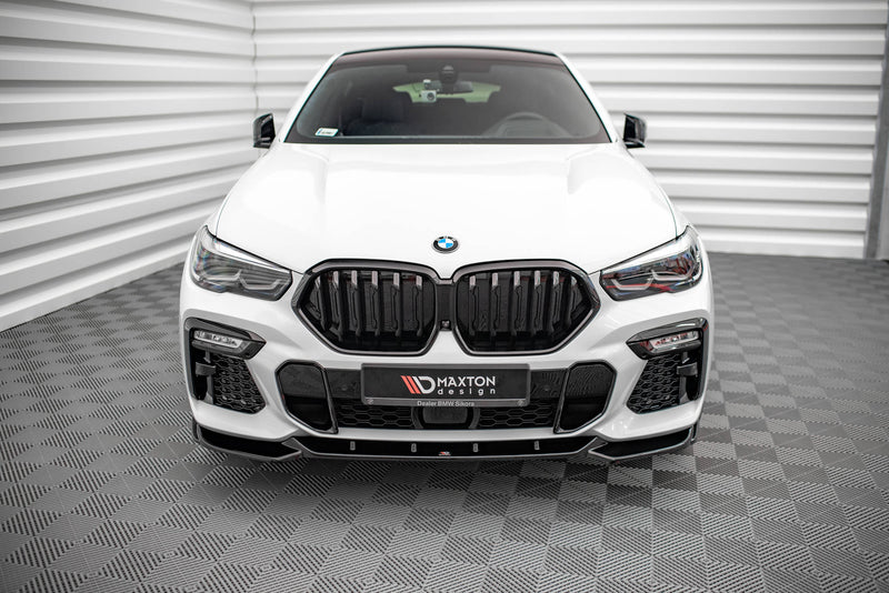 Maxton Design Front Diffuser V.1 BMW X6 M-Pack G06