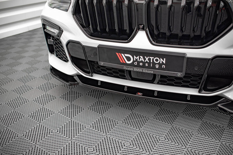 Maxton Design Front Diffuser V.1 BMW X6 M-Pack G06