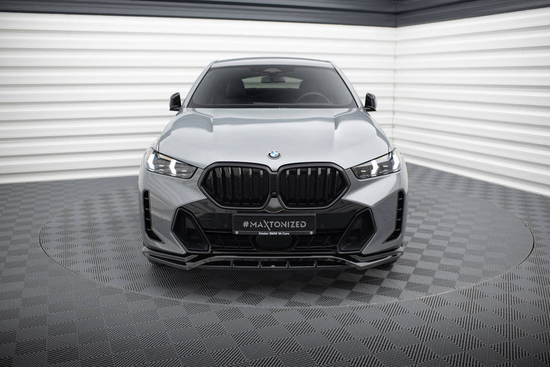 Maxton Design Front Diffusor V.1 BMW X6 M-Pack G06 Facelift