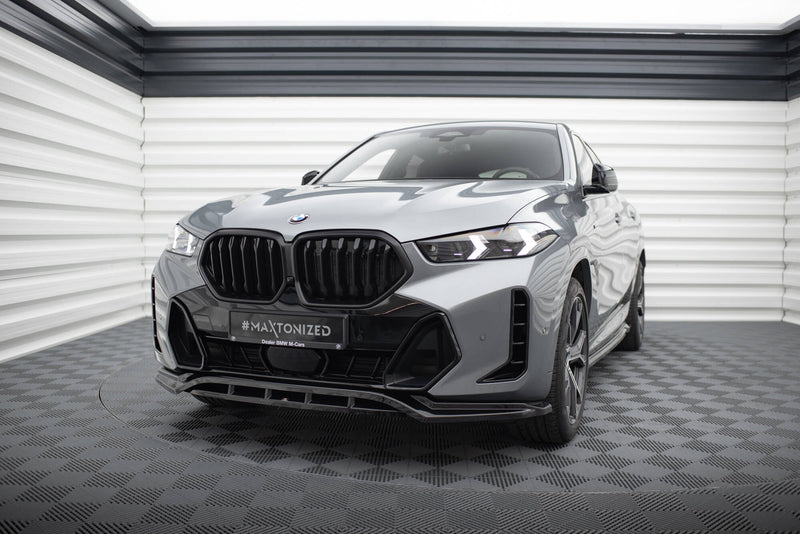 Maxton Design Front Diffusor V.1 BMW X6 M-Pack G06 Facelift